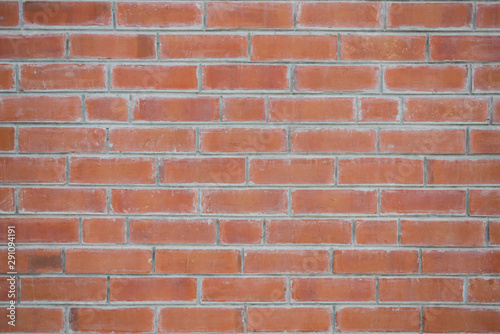 Red brick wall design pattern background