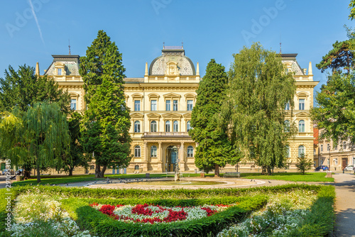 View at the University building of Maribor in Slovenia photo