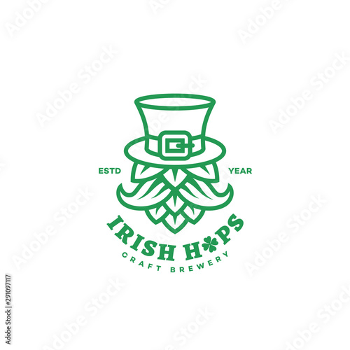 Irish hops logo