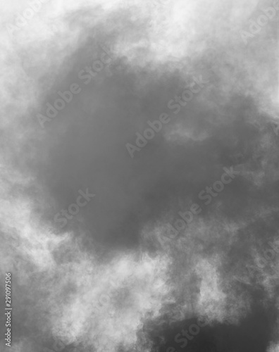 black and gray cloud symbol of pollution and unbreathable air