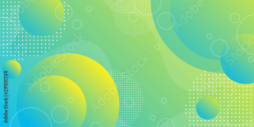Colorful abstract background using minimal geometry as an element.