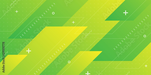 Colorful abstract background using minimal geometry as an element.