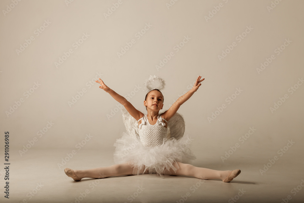 photo session of a little ballerina photo session of a little ballerina