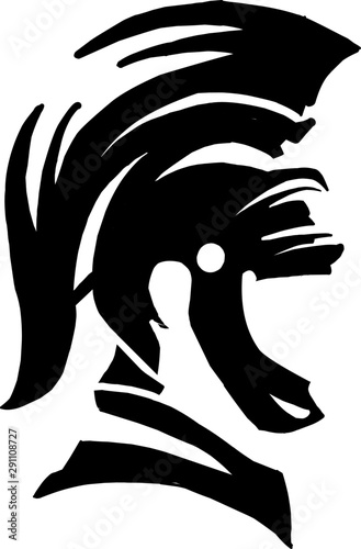 Spartan Helmet silhouette