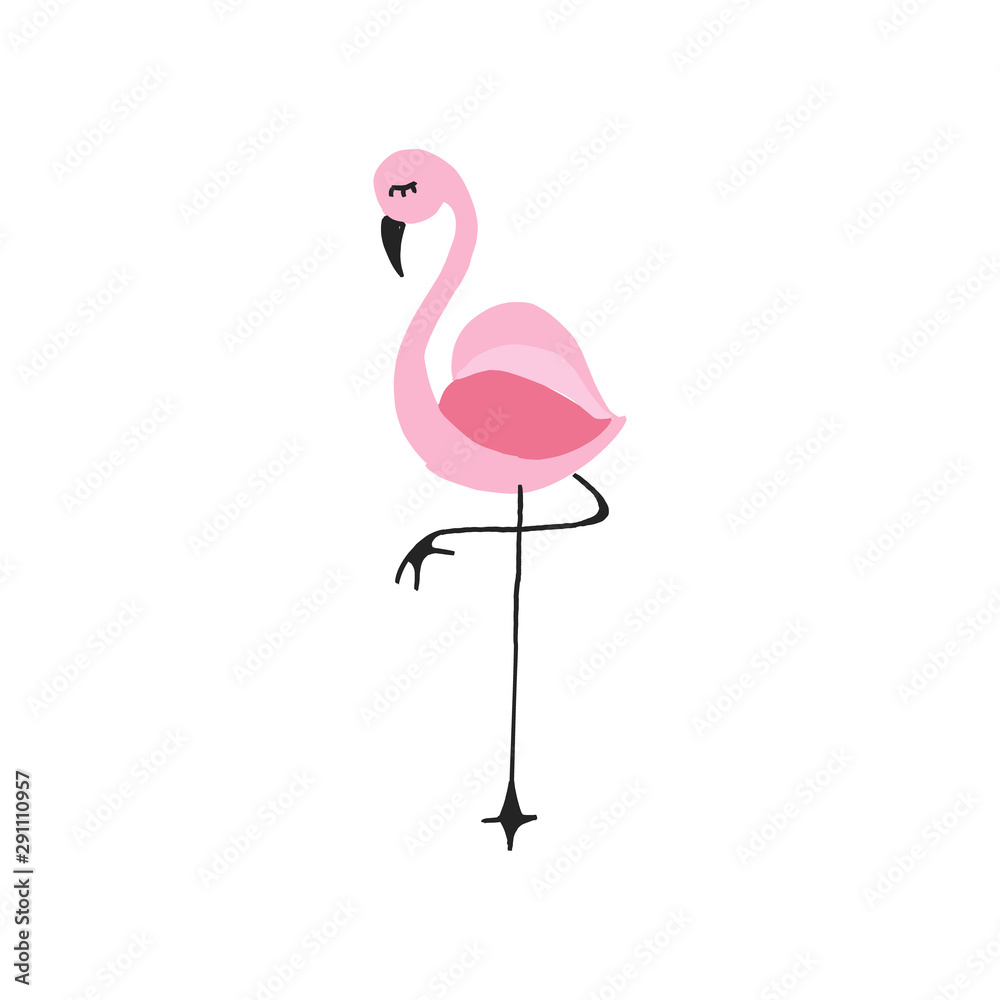 Fototapeta premium flamingo vector illustration