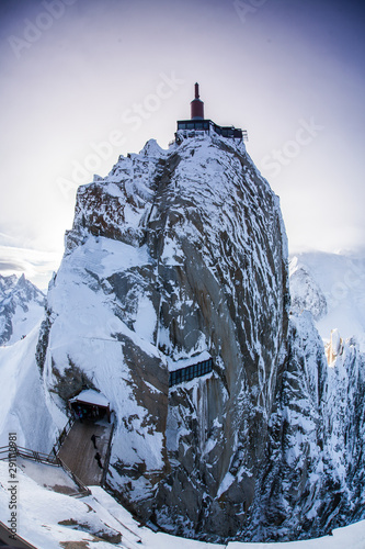 View from Aiguille du Midi, France photo