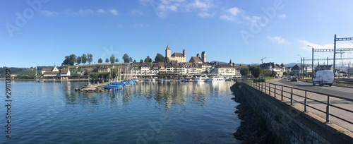 Blick auf Rapperswil-Jona, Schweiz