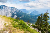 Mountain landscape in Austria. Summer day.