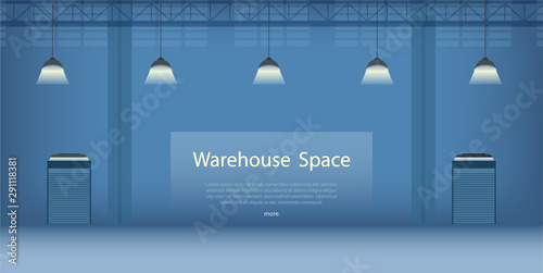 Warehouse space banner