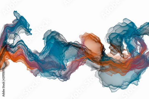 abstract ink painting decorative painting colorful line background