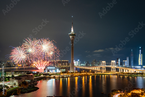 Photography Macau fireworks show