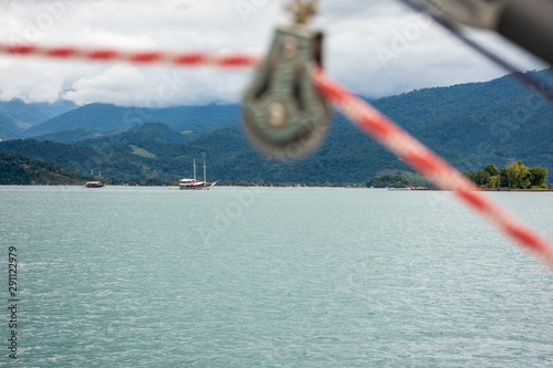 Sailing sheave for navigation coupling and safety