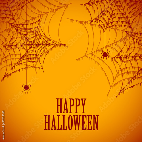 halloween spider cobweb spooky and scary background