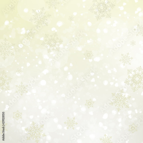 Fototapeta Naklejka Na Ścianę i Meble -  Christmas background with snowflakes
