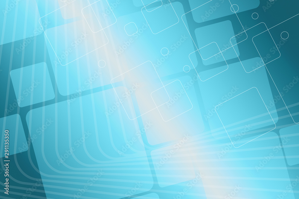 Fototapeta premium abstract, blue, design, wallpaper, illustration, wave, light, digital, pattern, graphic, water, texture, art, curve, backdrop, lines, white, circle, color, green, waves, technology, business, decor