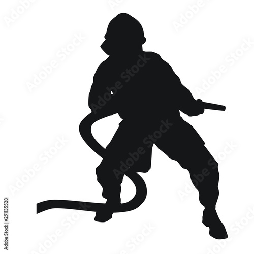 Fireman Silhouette