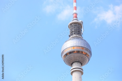 Berliner Fernsehturm TV tower Berlin Germany photo