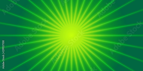 green background