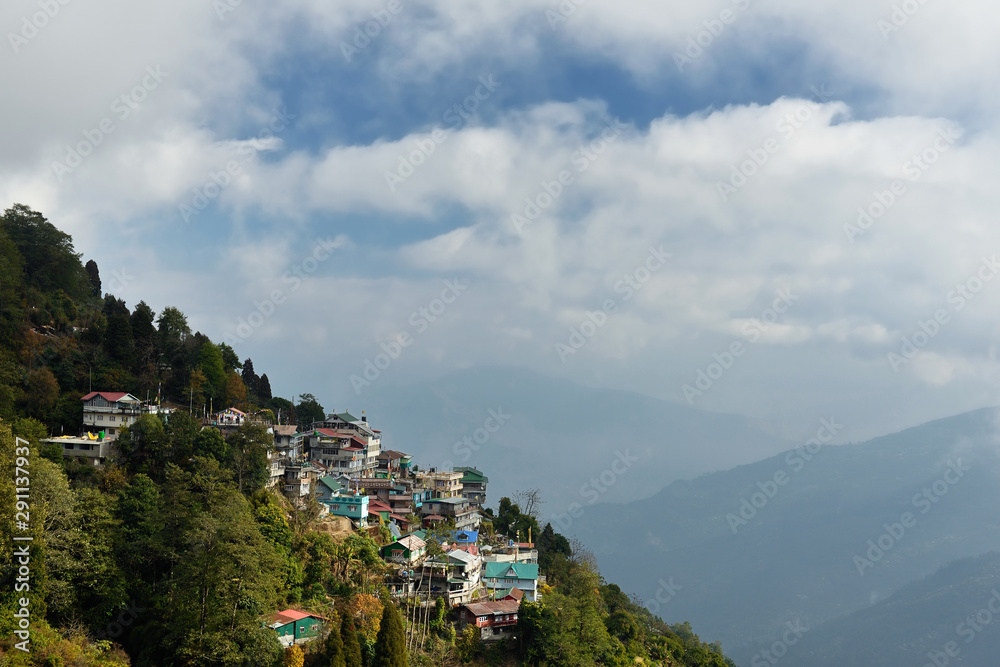The darjeeling himalayas mountains, west bengal - India