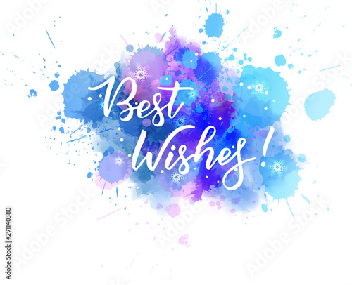 Best wishes calligraphy