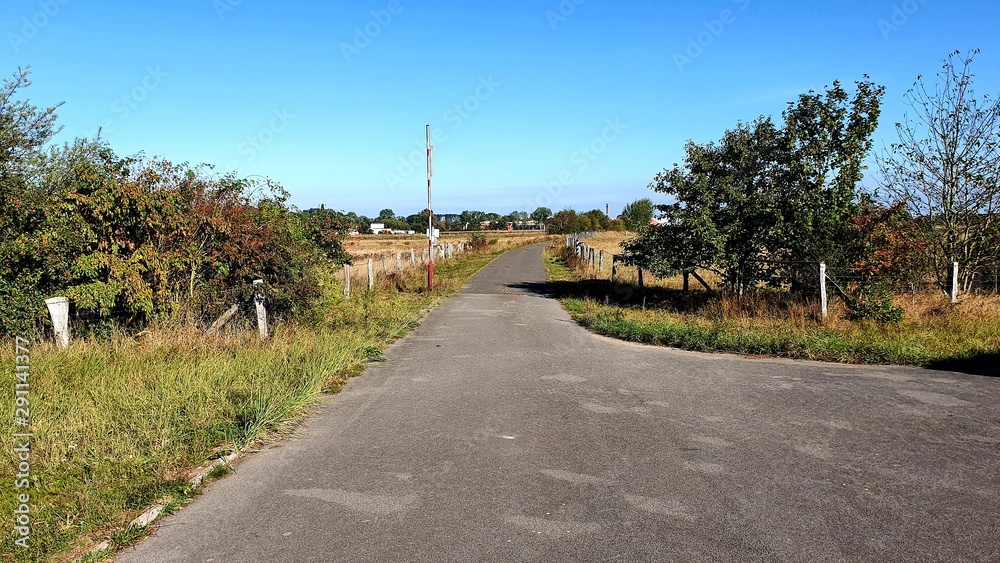 road in countryside