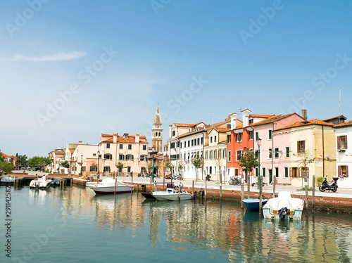 Panorama of the island of Lido di Venice