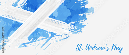 St. Andrew's day holiday background