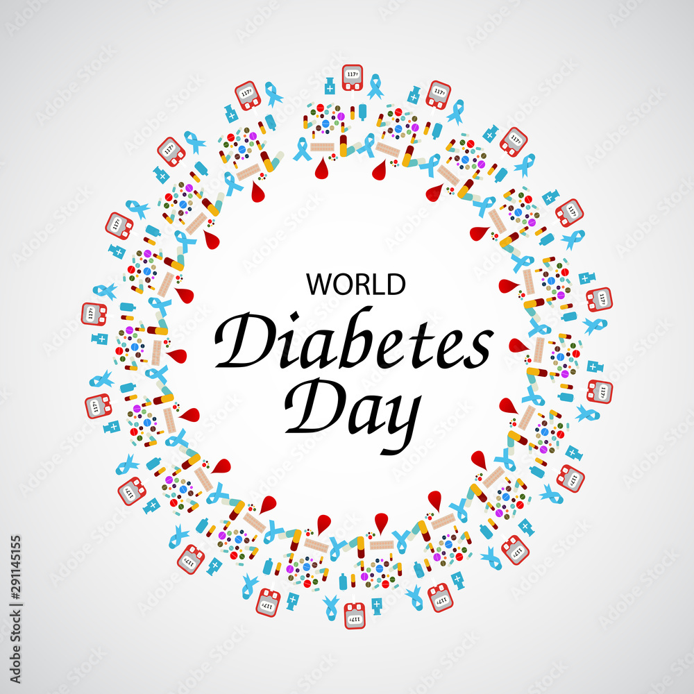 World Diabetes Day Awareness. World Diabetes Day Awareness.