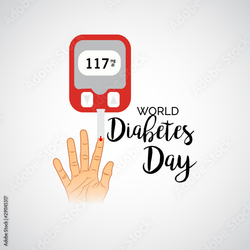 World Diabetes Day Awareness. © Anup