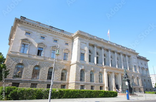 Canvas Print Abgeordnetenhaus of Berlin state parliament building Berlin Germany