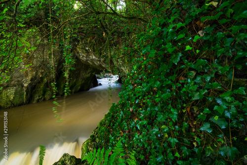 Gruta del Diablo, Aguanaz River, Fuente del Francés, Hoznayo, Cantabria, Spain, Europe photo