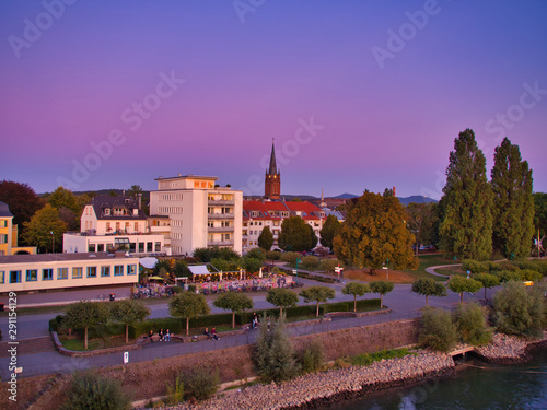Sonnenuntergang in  Beuel