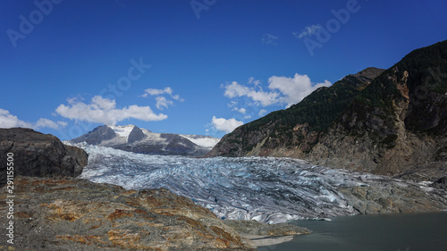 The Mendenhall Glacier, Juneau, Alaska