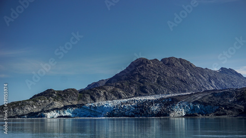 Glacial landscape of Glacier Bay National Park, Southeast Alaska