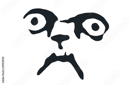 Cara terror - Scary face