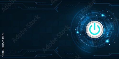 The interface that opens the system using a switch for presentation.