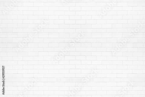 white brick wall of texture background