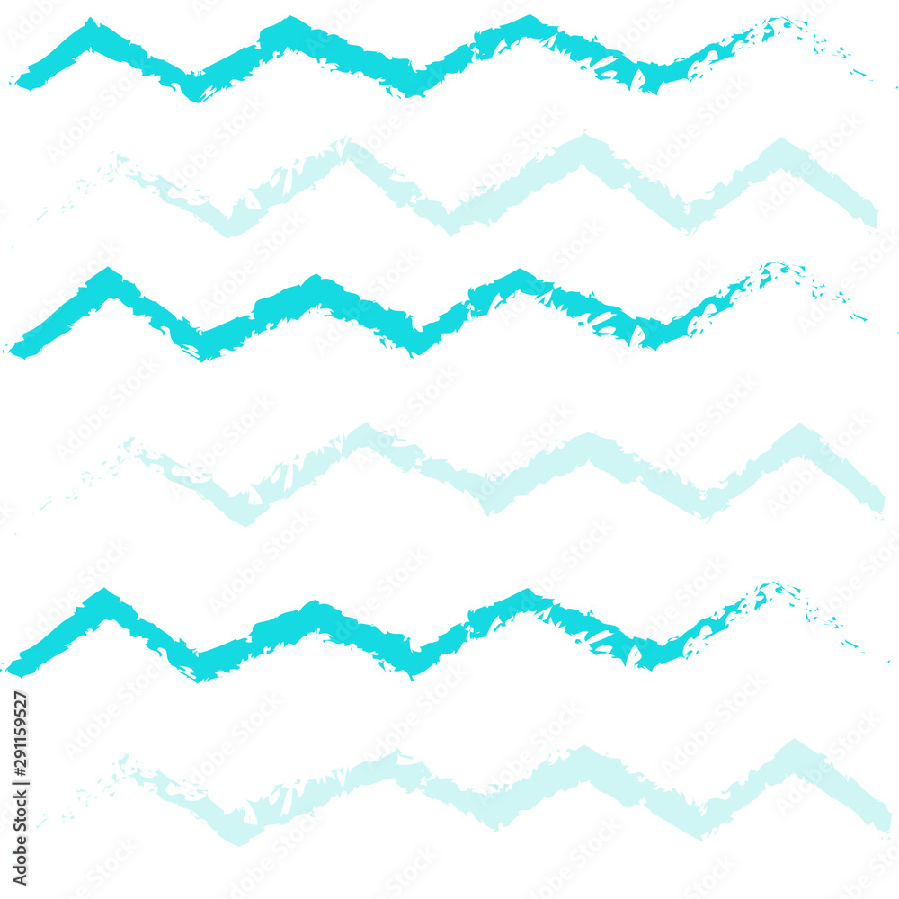 Sea waves, vector, illustration background