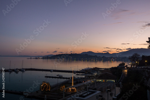 Sunset at Corfu Town