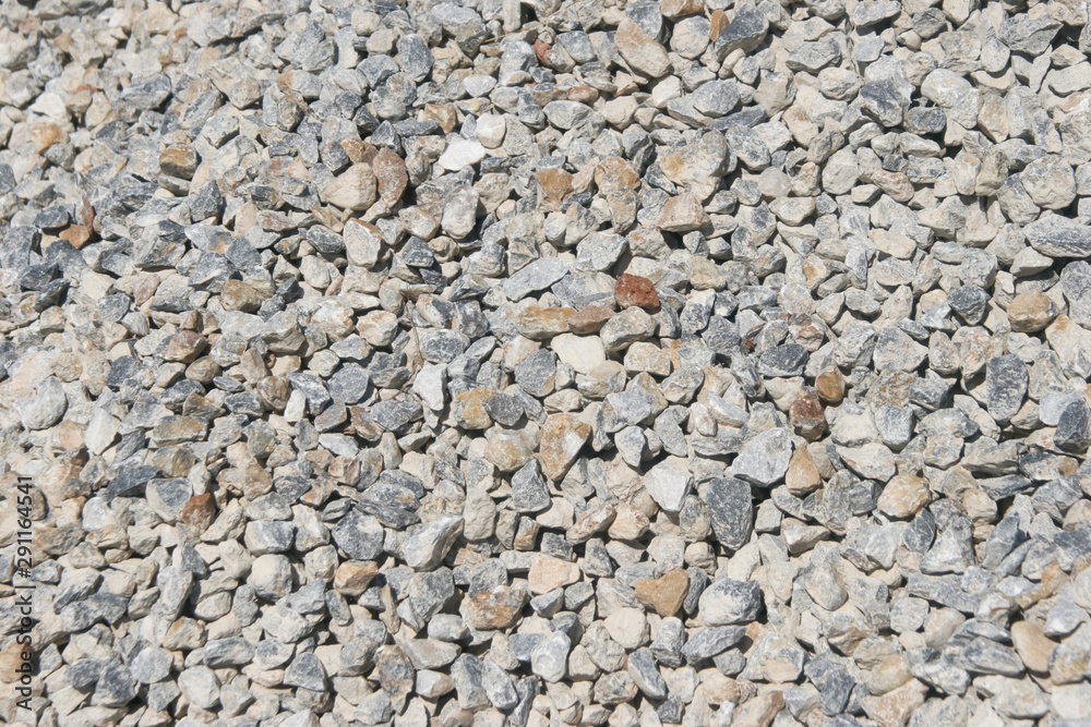 large and small pieces of stone