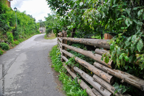 a path in Italian trentino region