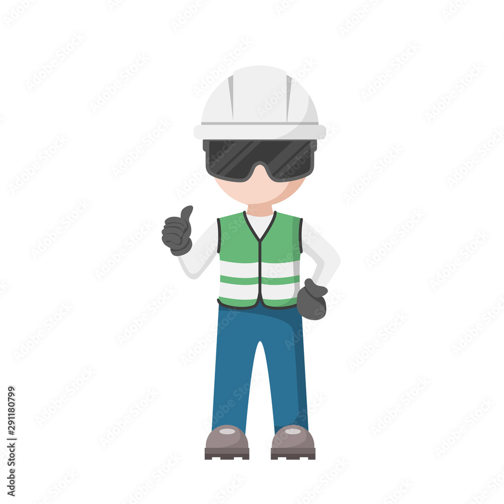 Chief civil engineer construction design. Work supervisor