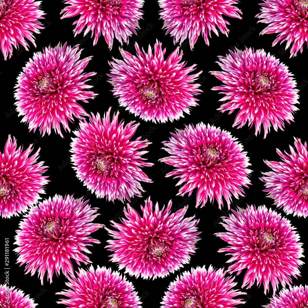 Seamless floral pattern with flowers. Seamless floral pattern with flowers.