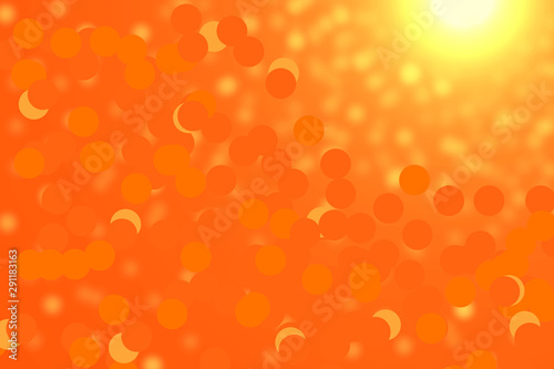 herbst abstrakter orange bokeh hintergrund