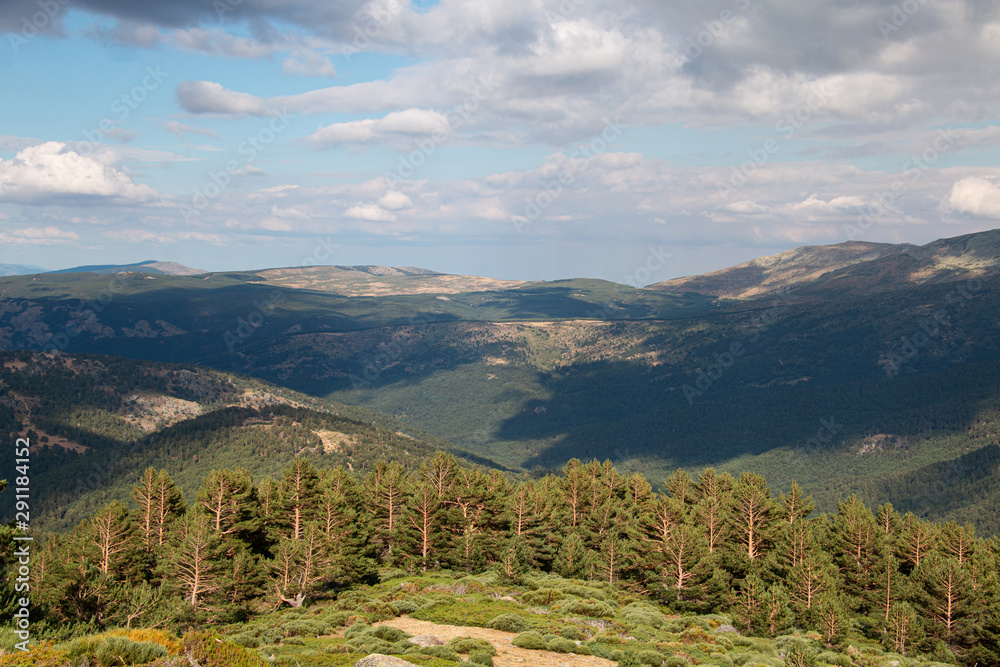 Naklejka premium Sierra de Peñalara
