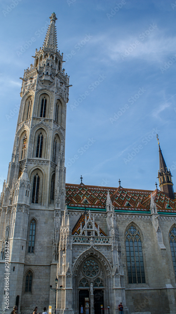 Obraz premium Budapest is the capital of Hungary, beautiful city