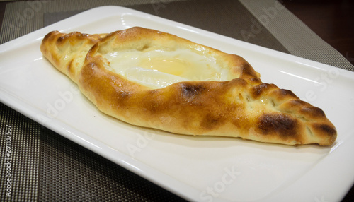 Tasty pizza on the table