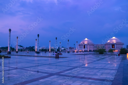 Monument Ambedkar park in Evening Time 