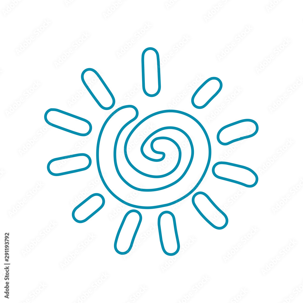 Beautiful, happy, sun, illustration background Beautiful, happy, sun, illustration background