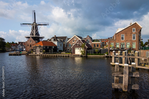 Windmühle in Haarlem, Holland